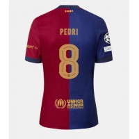 Camiseta Barcelona Pedri Gonzalez #8 Primera Equipación Replica 2024-25 mangas cortas